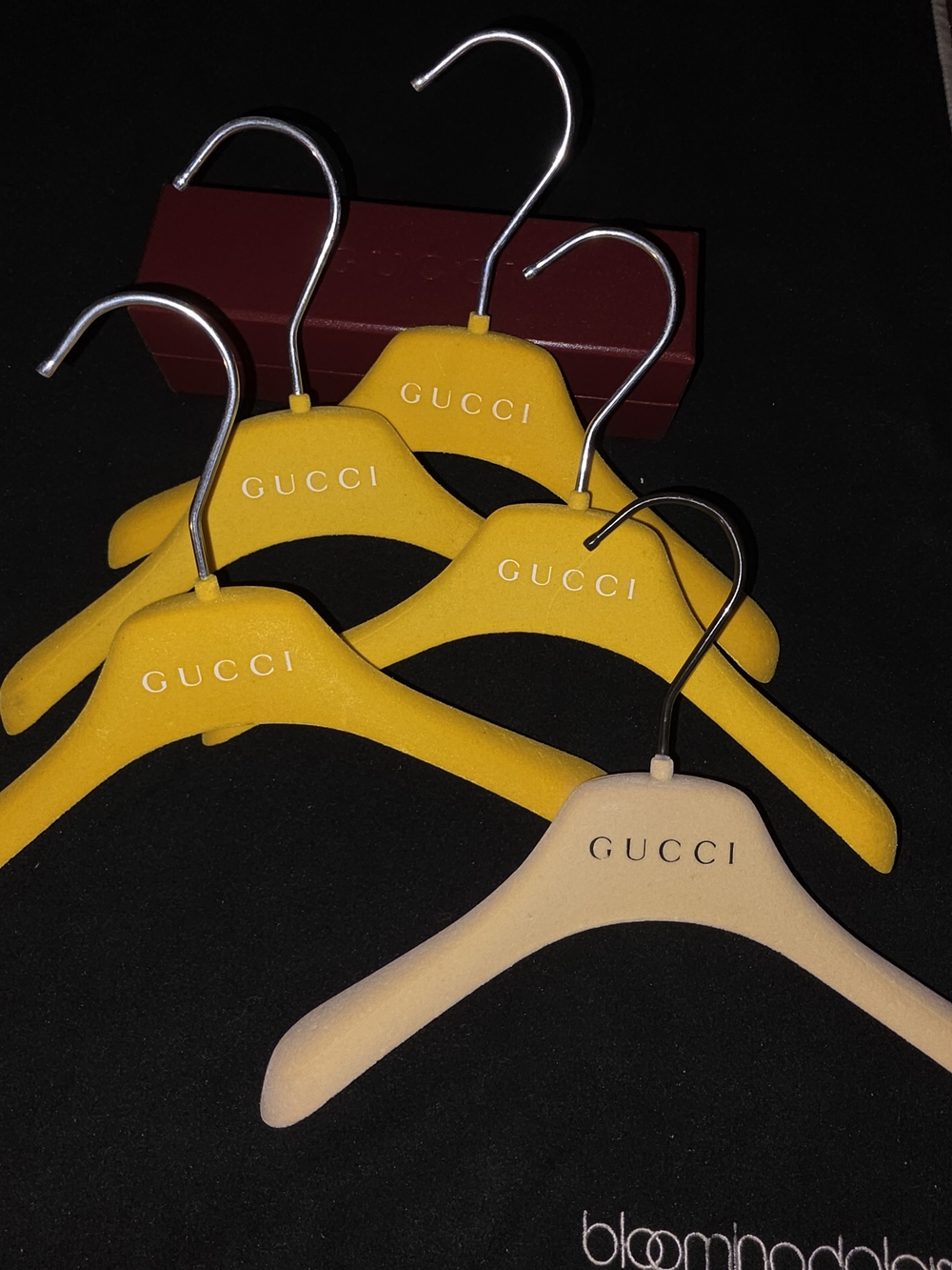 Authentic Gucci Kids Hangers – Set of 5